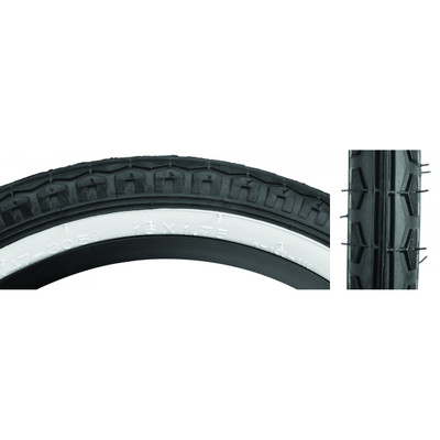 TIRE SUNLT 16x1.75 BK/WH STREET K123 WIRE TIRE SUNLT 16x1.75 BK/WH STREET K123 WIRE