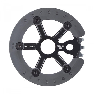 CHAINRING 1pc ODY 28T UTILITY PRO w/GUARD BK CHAINRING 1pc ODY 28T UTILITY PRO w/GUARD BK