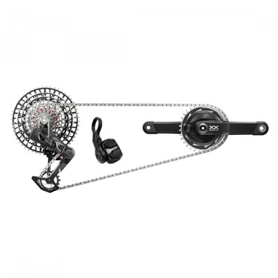 GROUP KIT SRAM XXSL EAGLE T-TYPE POWERMETER AXS RD/TRIGGER-SHIFTER/CRANK DUB PM-SPIDER 12s-175x34DM/CHAIN/CASS 10-52 BK GROUP KIT SRAM XXSL EAGLE T-TYPE POWERMETER AXS RD/TRIGGER-SHIFTER/CRANK DUB PM-SPIDER 12s-175x34DM/CHAIN/CASS 10-52 BK