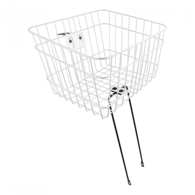 BASKET SUNLT FT WIRE FXD 14.5x12x9.5 WH HS-MOUNT w/LEGS f/1inSTEERER BASKET SUNLT FT WIRE FXD 14.5x12x9.5 WH HS-MOUNT w/LEGS f/1inSTEERER