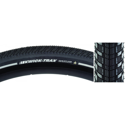 TIRE KEN KWICK TRAX 700x38 BK/BK/REF SRC/ICAP/60 WIRE 85psi TIRE KEN KWICK TRAX 700x38 BK/BK/REF SRC/ICAP/60 WIRE 85psi