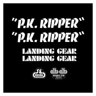 DECAL SE BIKES SET PK RIPPER WH DECAL SE BIKES SET PK RIPPER WH