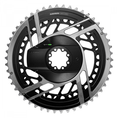 CHAINRING SRAM RED AXS E1 POWERMETER 56/43 DM BK/SL CHAINRING SRAM RED AXS E1 POWERMETER 56/43 DM BK/SL