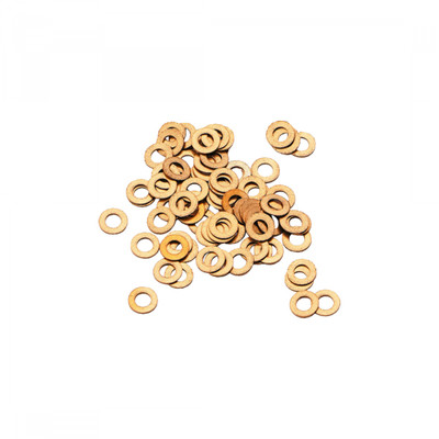 SPOKE HEAD WASHER BRASS DT 14/15G BGof100 SPOKE HEAD WASHER BRASS DT 14/15G BGof100