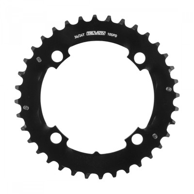 CHAINRING SRAM 36T 104mm 2x10 36/24 ALY BK CHAINRING SRAM 36T 104mm 2x10 36/24 ALY BK