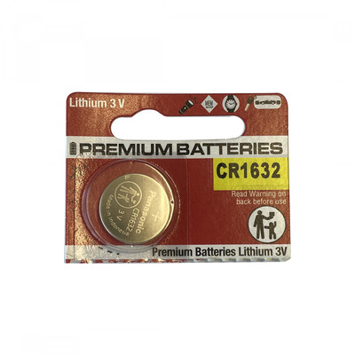 BATTERY PANASONIC LITHIUM CR1632 BATTERY PANASONIC LITHIUM CR1632