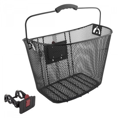 BASKET SUNLT FT MESH Q/R BK 22.2/31.8 w/DLX ALY BRACKET BASKET SUNLT FT MESH Q/R BK 22.2/31.8 w/DLX ALY BRACKET