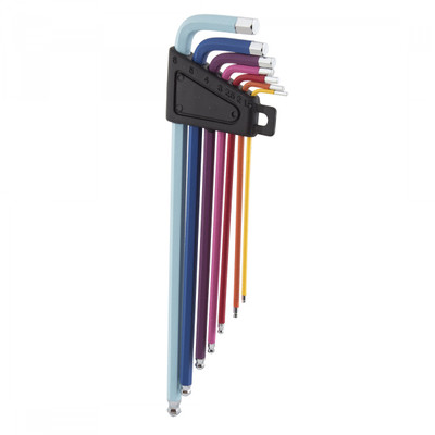 TOOL ALLEN WRENCH SUNLT 1.5/2/2.5/3/4/5/6mm w/BALL END TOOL ALLEN WRENCH SUNLT 1.5/2/2.5/3/4/5/6mm w/BALL END
