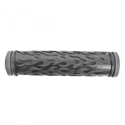 GRIPS SUNLT MTB FLAME DUAL COMPOND BK/GY GRIPS SUNLT MTB FLAME DUAL COMPOND BK/GY