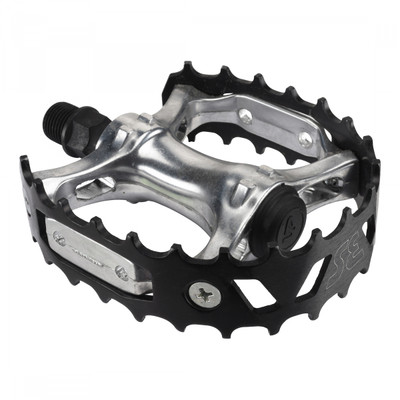 PEDALS SE BIKES BEAR TRAP 9/16 SL/BK PEDALS SE BIKES BEAR TRAP 9/16 SL/BK
