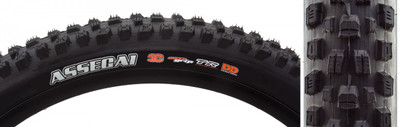 TIRE MAX ASSEGAI 27.5x2.6 BK FOLD/120x2 3CG/DD/TR TIRE MAX ASSEGAI 27.5x2.6 BK FOLD/120x2 3CG/DD/TR