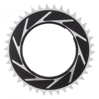 CHAINRING SRAM 38T POWERMETER THREADED EAGLE 3mm BK/SL XXSL D1 T-TYPE CHAINRING SRAM 38T POWERMETER THREADED EAGLE 3mm BK/SL XXSL D1 T-TYPE