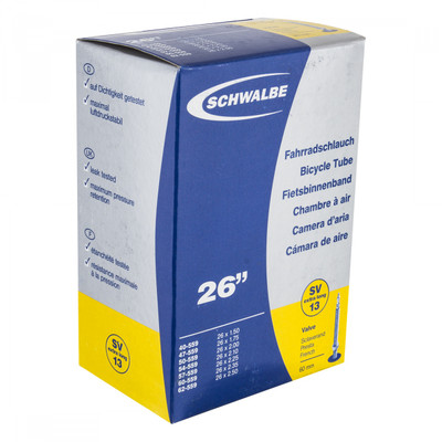 TUBE SCHWALBE 26 559x40/62 PV 60mm TUBE SCHWALBE 26 559x40/62 PV 60mm