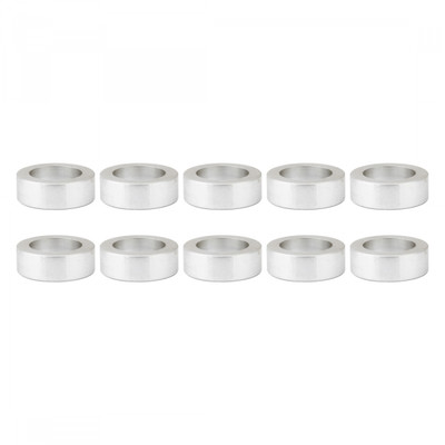 HUB AXLE SPACER SUNLT 5x15x10mm BGof10 HUB AXLE SPACER SUNLT 5x15x10mm BGof10
