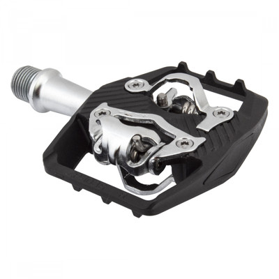 PEDALS OR8 EVERLAND RACE DBL CLPLS 9/16 BK/SL PEDALS OR8 EVERLAND RACE DBL CLPLS 9/16 BK/SL