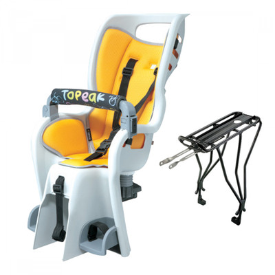 BABY SEAT TOPEAK BABYSEAT II 15 wDISC RACK BABY SEAT TOPEAK BABYSEAT II 15 wDISC RACK