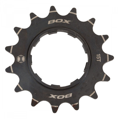 COG BOX ONE CRMO 15T 3/32 f/SGLE SPD CASS BK COG BOX ONE CRMO 15T 3/32 f/SGLE SPD CASS BK