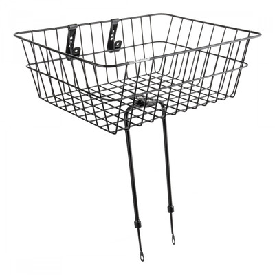BASKET SUNLT FT WIRE FXD 18x13x6 BK w/LEGS BASKET SUNLT FT WIRE FXD 18x13x6 BK w/LEGS