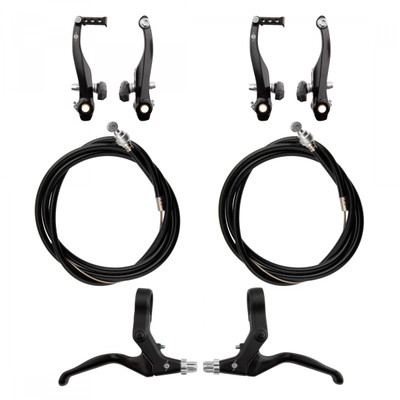 BRAKESET OR8 SPORT COMP V F&R w/LVRS BK BRAKESET OR8 SPORT COMP V F&R w/LVRS BK