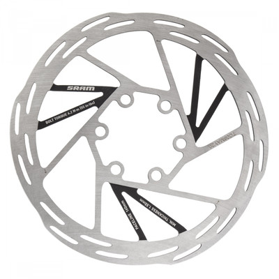 BRAKE PART SRAM DISC ROTOR 140 PACELINE 6B ROUNDED BK BRAKE PART SRAM DISC ROTOR 140 PACELINE 6B ROUNDED BK