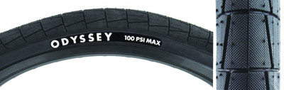 TIRE ODY BROC RAIFORD D-PLY 20x2.25 BK/BLK WIRE TIRE ODY BROC RAIFORD D-PLY 20x2.25 BK/BLK WIRE