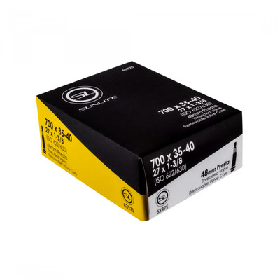 TUBE SUNLT 700x35-40 PV48/THRD/RC (27x1-3/8) FFW33mm TUBE SUNLT 700x35-40 PV48/THRD/RC (27x1-3/8) FFW33mm