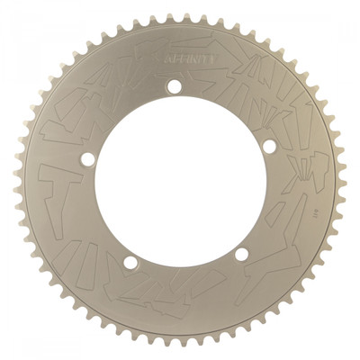 CHAINRING AFFINITY PRO 144mm 61T ALY HARD-ANO GY CHAINRING AFFINITY PRO 144mm 61T ALY HARD-ANO GY