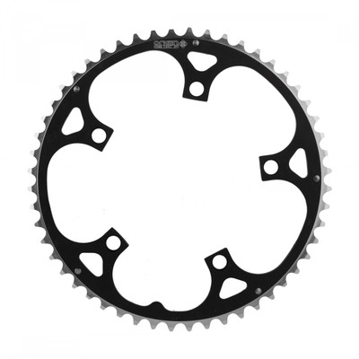 CHAINRING OR8 130mm 52T RAMPED BK/SL CHAINRING OR8 130mm 52T RAMPED BK/SL