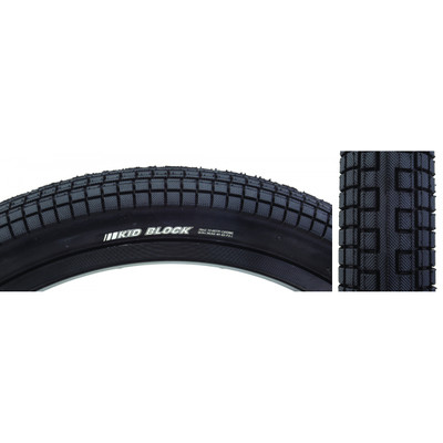 TIRE KEN KID BLOCK SPORT 20x2.1 BK/BK SRC/4-PLY/60 WIRE 65psi TIRE KEN KID BLOCK SPORT 20x2.1 BK/BK SRC/4-PLY/60 WIRE 65psi