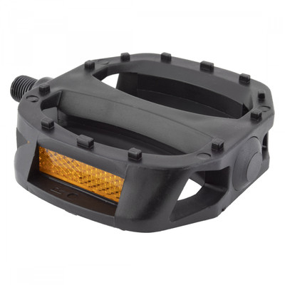 PEDALS SUNLT PLATFORM NYLON 1/2in BLK