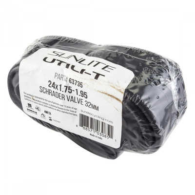TUBE SUNLT UTILIT BULK 24x1.75-1.95 SV32 BXof50 FFW 38mm TUBE SUNLT UTILIT BULK 24x1.75-1.95 SV32 BXof50 FFW 38mm