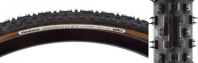 TIRE PAN GRAVELKING EXT+ KNOBBY 700x38 FOLD TBLS BK/BN TIRE PAN GRAVELKING EXT+ KNOBBY 700x38 FOLD TBLS BK/BN
