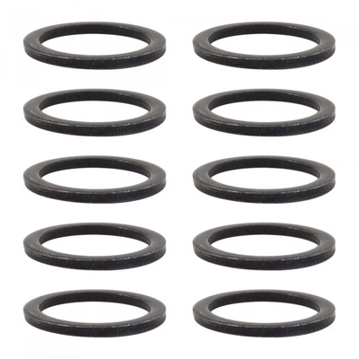 BB PART AXLE WASHER SUNLT ISIS BLK BGof10 BB PART AXLE WASHER SUNLT ISIS BLK BGof10