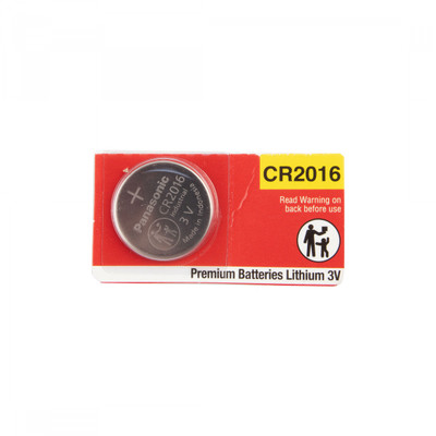 BATTERY PANASONIC LITHIUM CR2016 BATTERY PANASONIC LITHIUM CR2016