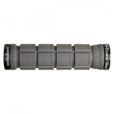 GRIPS LIZARD LOCK-ON N-SHORE GY/BKclmp GRIPS LIZARD LOCK-ON N-SHORE GY/BKclmp