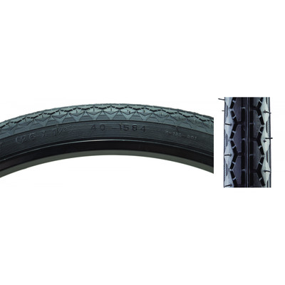 TIRE SUNLT 26x1-1/2 650B BK/BK STREET K125 584mm WIRE TIRE SUNLT 26x1-1/2 650B BK/BK STREET K125 584mm WIRE