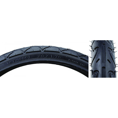 TIRE SUNLT 16x1.75 BK/BK PC K909A WIRE TIRE SUNLT 16x1.75 BK/BK PC K909A WIRE