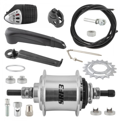HUB RR S/A 3sp SRF3 FW 36 ALY SL w/TRIM KIT/TWIST-SHIFTER TSS33/CASING 1700mm 18T 163/118mm NON-ROTARY HUB RR S/A 3sp SRF3 FW 36 ALY SL w/TRIM KIT/TWIST-SHIFTER TSS33/CASING 1700mm 18T 163/118mm NON-ROTARY