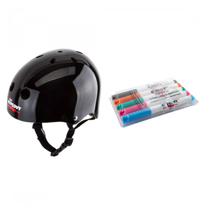 HELMET TRIPLE8 WIPEOUT SKATE/BIKE YOUTH-MD BK HELMET TRIPLE8 WIPEOUT SKATE/BIKE YOUTH-MD BK