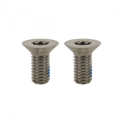 BRAKE PART SRAM DISC ADPTR SCREWS ONLY 10.7mm T25 SS PAIR f/FLAT MOUNT CALIPER BRAKE PART SRAM DISC ADPTR SCREWS ONLY 10.7mm T25 SS PAIR f/FLAT MOUNT CALIPER
