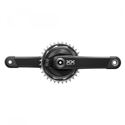 CRANKSET SRAM XX EAGLE POWERMETER SPIDER 170x32 Q174 CL55 DUB NoBB BK T-TYPE CRANKSET SRAM XX EAGLE POWERMETER SPIDER 170x32 Q174 CL55 DUB NoBB BK T-TYPE