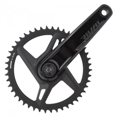 CRANKSET SRAM RIVAL AXS D1 WIDE POWERMETER 1x 170x46 DUB NoBB BK CRANKSET SRAM RIVAL AXS D1 WIDE POWERMETER 1x 170x46 DUB NoBB BK