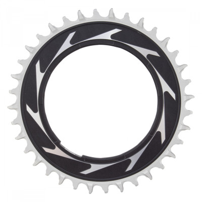 CHAINRING SRAM 36T POWERMETER THREADED EAGLE 0mm BK/SL XXSL D1 T-TYPE CHAINRING SRAM 36T POWERMETER THREADED EAGLE 0mm BK/SL XXSL D1 T-TYPE