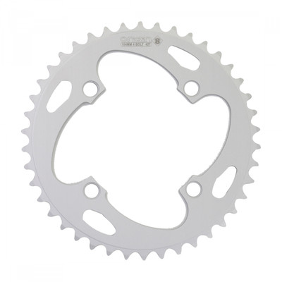 CHAINRING OR8 104mm 42T 4BOLT ALY SIL CHAINRING OR8 104mm 42T 4BOLT ALY SIL