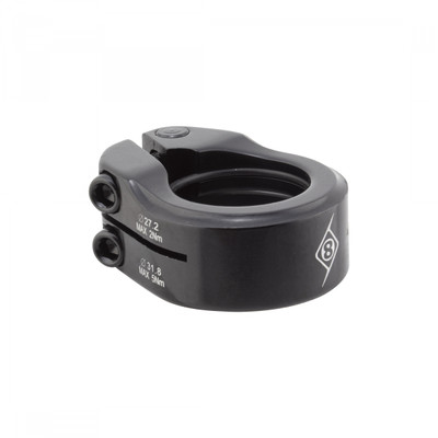 SEATPOST CLAMP OR8 CLAMPDOWN DBL 31.8/27.2 BK SEATPOST CLAMP OR8 CLAMPDOWN DBL 31.8/27.2 BK