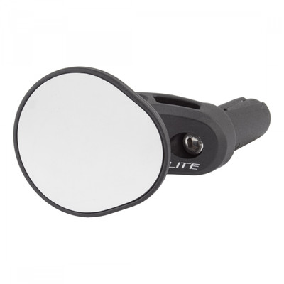 MIRROR SUNLT HIGH IMPACT HD BAR-END DROP-BAR BK MIRROR SUNLT HIGH IMPACT HD BAR-END DROP-BAR BK