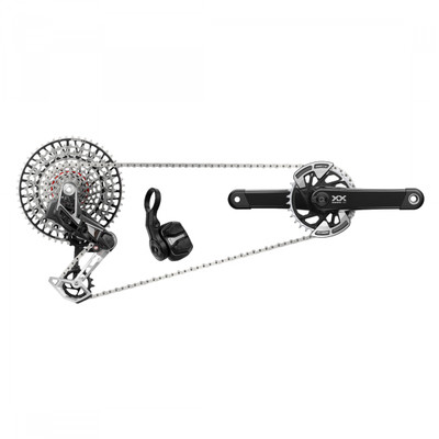 GROUP KIT SRAM XX EAGLE T-TYPE POWERMETER AXS RD/TRIGGER-SHIFTER/CRANK DUB PM-SPINDLE 12s-170x32DM/CHAIN/CASS 10-52 BK GROUP KIT SRAM XX EAGLE T-TYPE POWERMETER AXS RD/TRIGGER-SHIFTER/CRANK DUB PM-SPINDLE 12s-170x32DM/CHAIN/CASS 10-52 BK
