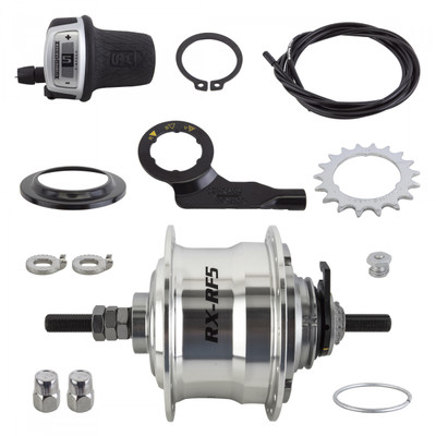 HUB RR S/A 5sp RXRF5 32 SL w/TRIM KIT/TWIST-SHIFTER TSC50/CABLE 1700mm 18T 135/185mm ROTARY HUB RR S/A 5sp RXRF5 32 SL w/TRIM KIT/TWIST-SHIFTER TSC50/CABLE 1700mm 18T 135/185mm ROTARY