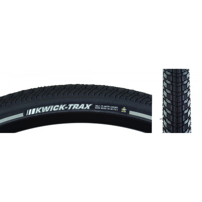 TIRE KEN KWICK TRAX 26x1.75 BK/BK/REF SRC/ICAP/60 WIRE 80psi TIRE KEN KWICK TRAX 26x1.75 BK/BK/REF SRC/ICAP/60 WIRE 80psi