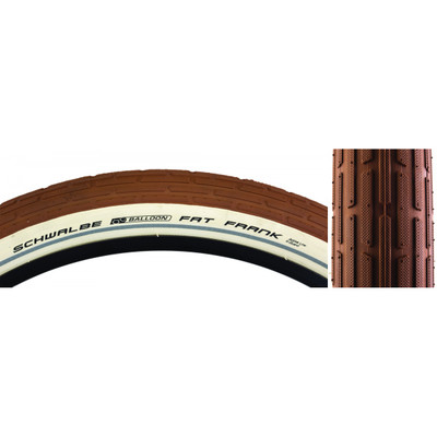 TIRE SWB FAT FRANK 26x2.35 ACTIVE TWIN K-GUARD BN/WH/REF SBC WIRE TIRE SWB FAT FRANK 26x2.35 ACTIVE TWIN K-GUARD BN/WH/REF SBC WIRE